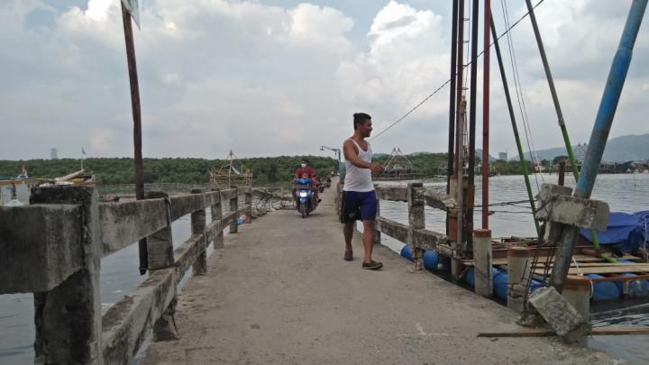 Terkendala Material, Pembangunan Jembatan Pulau Pasaran Diberhentikan Sementara